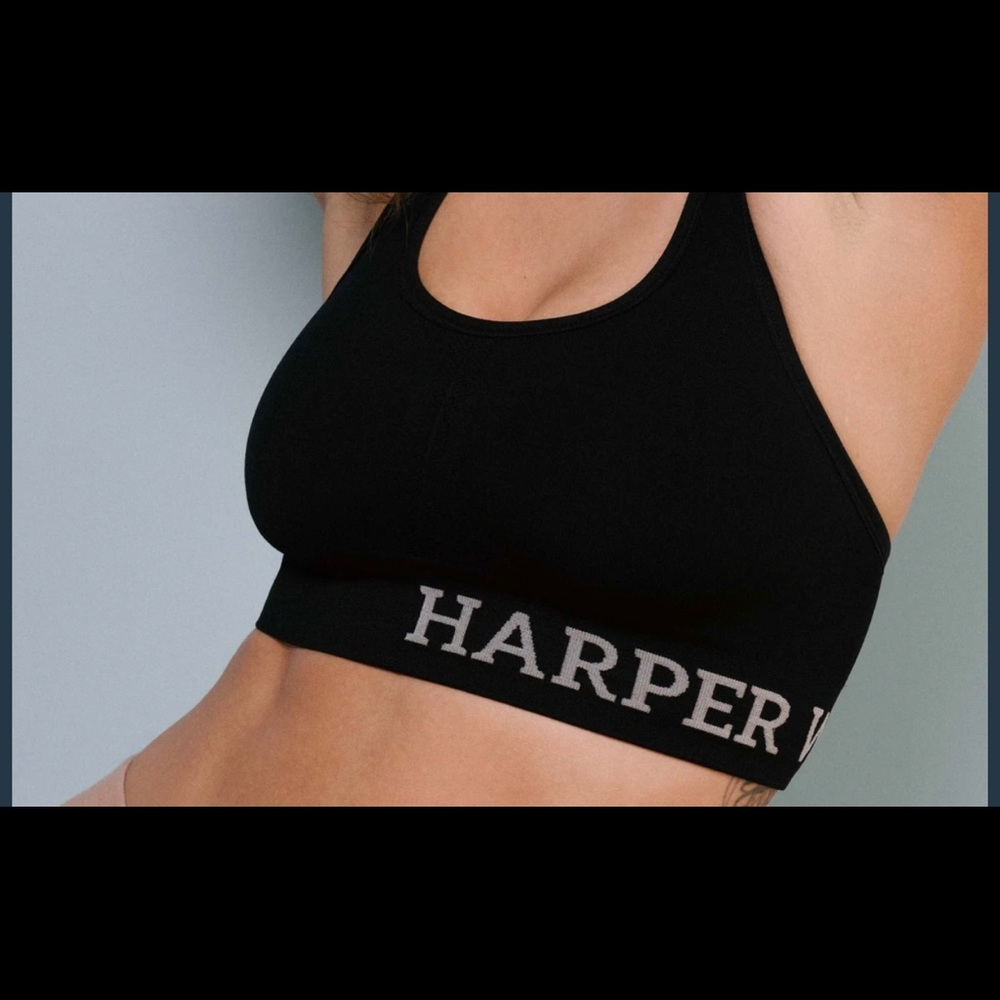 Harper Wilde sports bra BLACK NWT